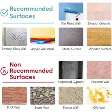 20PCS Self-Adhesive Black Marble PVC Cladding Wall Panels For Kitchen Bathroom Carnival Home Sticker - Marrón - Ver 7
