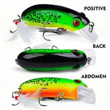 CISEA F2 Crank Fishing Lure Tungsten Jig Fishing Swivel Jig Top Water Lure Bait Soft Plastic - Multicolor - View 5