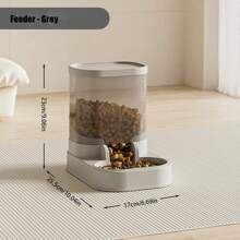 1 st. Automatische kattenliefhebber en kattenmoeder houden van hondenliefhebber en hondenmoeder houden van watervoederbak, grote capaciteit geschikt voor thuis katten-/hondenliefhebber cadeau en hond-/kattenmoeder houden van huisdiervoeding