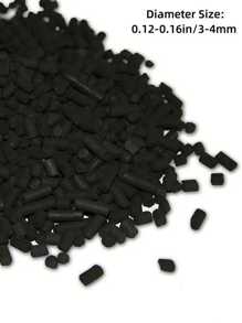 Premium Quality Activated Carbon Granules Filter Media With Mesh Bag, Suitable For Aquarium, Koi Pond, Canister Filter, Reef Filter, Pool Water Purification, Pond & Aquarium Filtration, And Air Adsorption, With Wide Contact Area To Enhance Cleaning Effect - Multicolor - View 4
