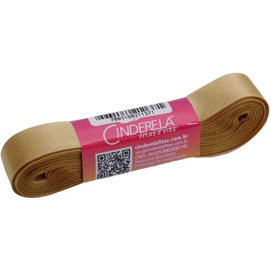 Satin Ribbon 15mm 10 Meters  Bows And Crafts - 055 金色 - 查看 1