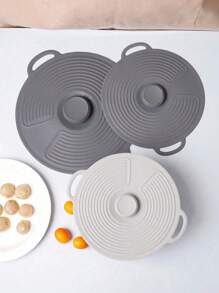 1pc/3pcs Silicone Bowl Covers Silicone Microwave Covers, 3 Sizes Reusable, Suitable For Cups, Bowls, Plates, Pots, Pans, Frying Pans, Stovetop, Oven, Refrigerator Dishwasher Friendly