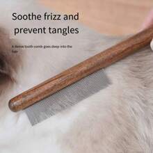 3-Piece Set, Dog Brush Care Kit - 3 In 1 Dog Brush Dog Comb, Dog Hair Removal Comb, Pet Scissors Eye Hair Cut