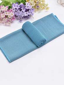 1pc Microfiber Ice Towel For Neck, Light Weight And Thin Thickness Quick Drying Towel Soft Breathable Chilly Towel For Cooling, Yoga, Sports, Golf, Gym, Camping, Running, Fitness, Workout & More Activities Fall Decor,Holiday Home Bathroom Decor Beach Essentials Back To School