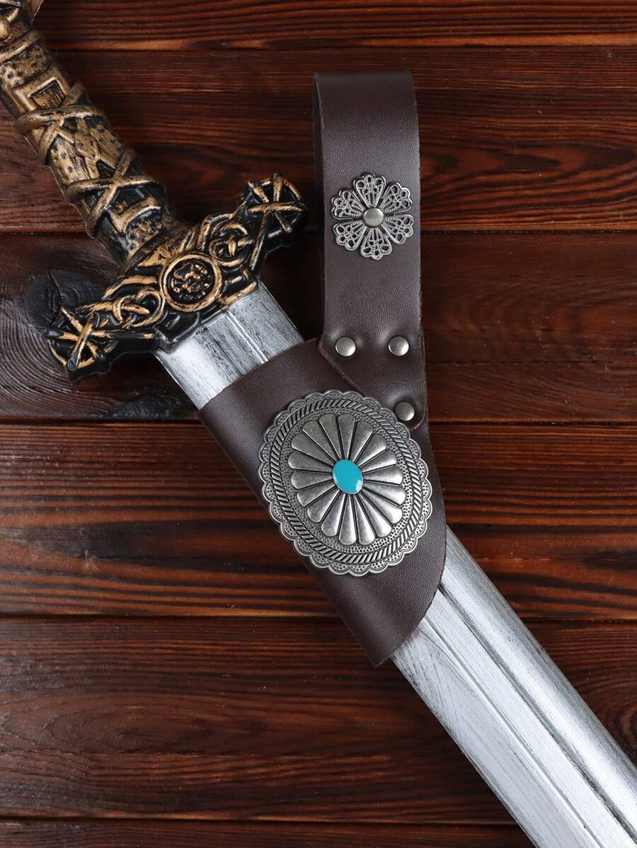 LarpMedieval Double Sword Frog Waist Band Holster Belt Mounted Adjustable Angle Medieval Japanese