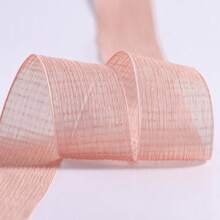 Edged Sequin Tulle Ribbon, Handmade DIY Materials For Bow Hair Accessories, Ribbons - Multicolor - View 14