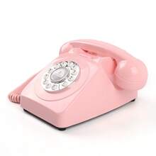 Libro de visitas con audio para bodas, libro de visitas con estilo retro clásico para bodas, sin función de llamada - Rosa - Ver 4