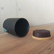 وعاء خزفي محمول صغير السعة لتخزين أوراق الشاي 160مل، وعاء تخزين أوراق الشاي، حاوية محكمة الإغلاق للفول القهوة