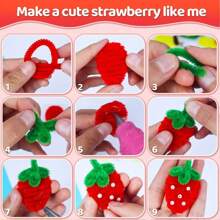 100 件随机颜色浮雕 DIY 套装、折叠棒、管道清洁器散装工艺品、艺术工艺品、工艺品（数量是手工计算的，因此可能会有一些错误。）图片中的形状仅供显示。 - 彩色 - 查看 9