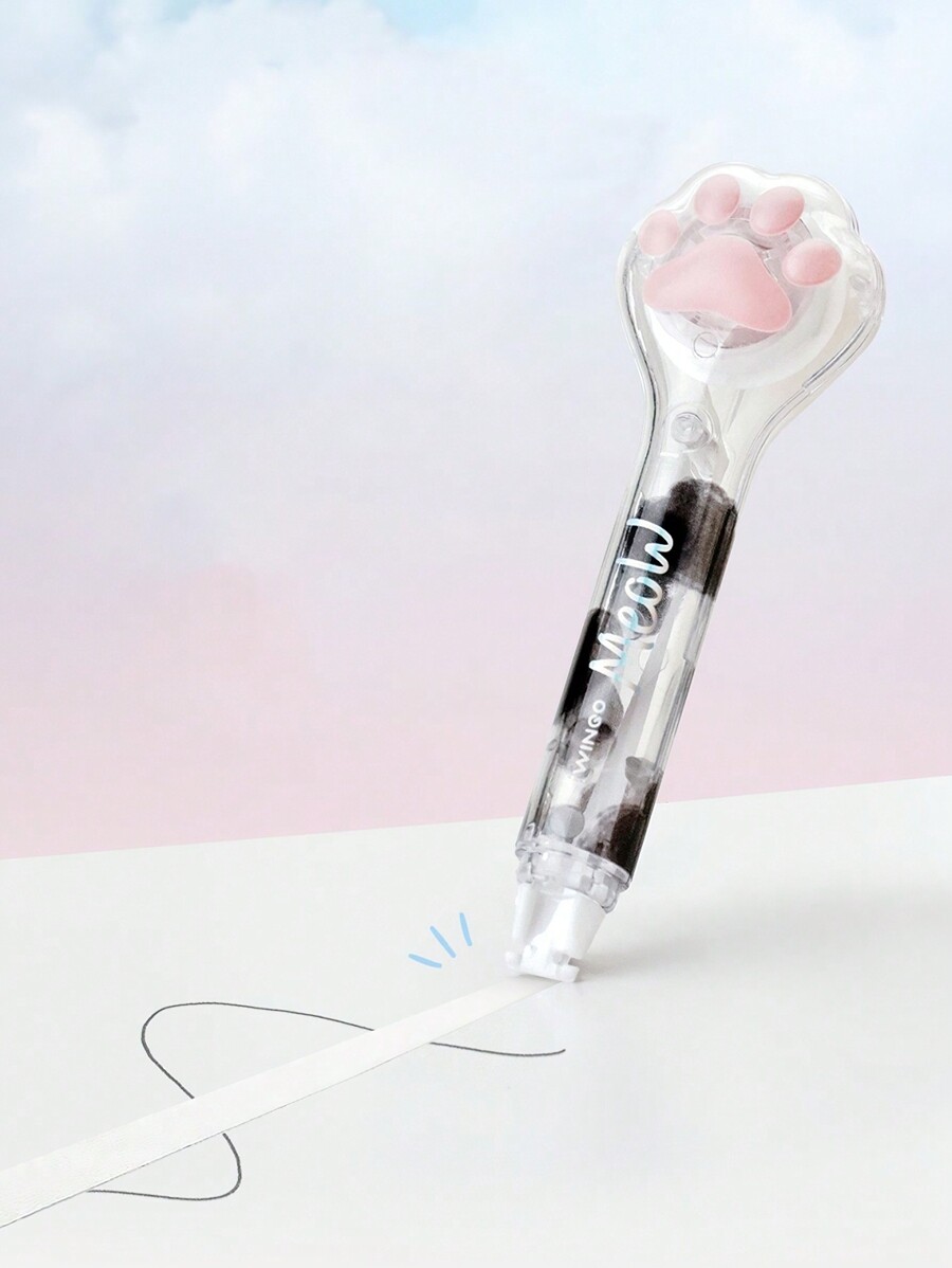 RAN Cute Cat Paw Correction Tape Stationery Corrector Student Altered Tapes Kawaii I.205805905