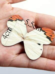 4pcs/Set Cute Butterfly Shaped Magnetic Bookmarks, Paper Bookmarks With Double Sides Magnetic Clip, Creative Stationery Suitable For Students, Available In 1/4pcs, 16pcs Butterfly Bookmarks,School Supplies,Back To School - Random Mix - View 3