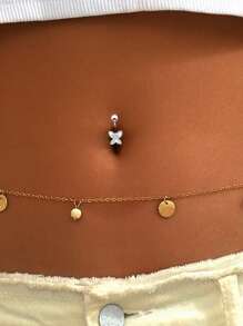 1PC 925 Sterling Silver CZ Belly Button Clicker/Reverse Belly Ring/Navel Jewelry/Belly Hoop/Hinged Curved Belly Bar Piercing/Navel Ring/Belly Clip Ring Nose Rings