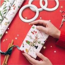 4pcs Crafts Double-Sided Tape, Multi-Size Double-Sided Tape For Arts, DIY Photo Album, Gift Packing, Paper Backing, Office & School, Party, Card Making,Shape Deformation During Transportation Is A Normal And Inevitable Phenomenon, But It Does Not Affect Normal Use. - White - View 7