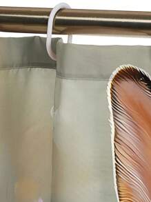 Juego de cortina de ducha de 1 pieza/4 piezas con diseño de flores de primavera, mariposa, conejo y huevo, cortina impermeable con 12 ganchos, alfombra de baño, felpudo en forma de U, tapa del inodoro, divisor de baño, accesorios de baño, decoración de baño, flores del Día de la Madre, regalos personalizados para mamá, regalos de última hora, ideas para el Día de la Madre, regalos para el Domingo de la Madre, tarjetas hechas a mano para mamá, mejores regalos del Día de la Madre de menos de $50