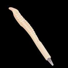 3pcs Creative Bone Shaped Pen, Novelty Realistic Skeleton Style Ballpoint Pen, Halloween Promotional Gift