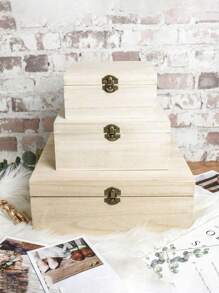 Travel Memory Box, Personalised Couples Gift, Travel Keepsake Box For Couples, Valentines Day Gifts For Him And Her, Engraved Wooden Box, Anniversary Gifts Family Gift - Multicolor - View 3