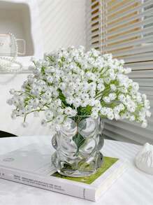 Set de 3/6/9 piezas de flores artificiales de Nomeolvides, estilo nórdico, flores falsas para decoración de dormitorio, sala de estar, comedor, hogar y jardín, decoración de boda, decoración de jarrón, decoración primaveral. Regalo de cumpleaños y graduación.