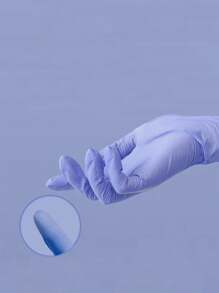 Guanti monouso in nitrile, adatti per entrambe le mani, perfetti per cucina, lavastoviglie, pulizie, salone di bellezza, tintura dei capelli, hotel, impermeabilizzazione, pulizia, lavanderia e lavorazione alimentare acquacoltura, uso domestico e strumenti per la creazione di resina, colori disponibili: rosa, bianco, viola, nero. - Multicolore - Visualizzare 7