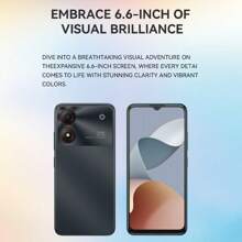 ZTE,Smartphone,Blade A34 Rock Grey,Unlocked, Android 13,(4GB RAM+4GB Fusion) + 64GB ROM,5000mAh Battery,Dual SlM 4G,The Plug Is European Standard,NFC Is Supported, 4G LTE,Global Version