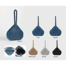 Elegant Women's Clutch Bag, Suitable For Weddings, Parties And Events; With Shoulder Strap And Zipper, An Ideal Fashionable Clutch Bag For Ladies At Ceremonies; Suitable For Special Occasions