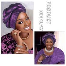 1pc Polyester Bandana Headwrap Cap, For African, Or Any Occasion, Suitable For All Seasons