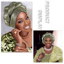 1pc Polyester Bandana Headwrap Cap, For African, Or Any Occasion, Suitable For All Seasons