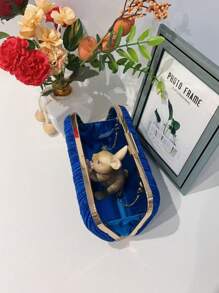 Women Evening Bags - Blue - View 6