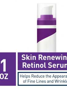 Anti-Aging Retinol Serum With Hyaluronic Acid, Niacinamide & Ceramides | Reduces Fine Lines & Brightens Skin | 1 Oz
