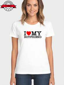 Personalized Thanksgiving/Valentine's Day, Custom Women T-Shirt - Add Your Own Text/Graphic (Badge/Company Logo/Family Photo/Selfie) To Design Your Unique Printed Tee, Great Gift For Girlfriend Clothes Women, Christmas Tshirt, For Her Family, Friends,For Anniversaries, For Mother's Day, For Birthdays, For Vacation, For Holiday)