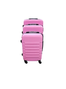 Maleta de viaje multifuncional de gran capacidad para uso diario y viajes - Rosa - Ver 4