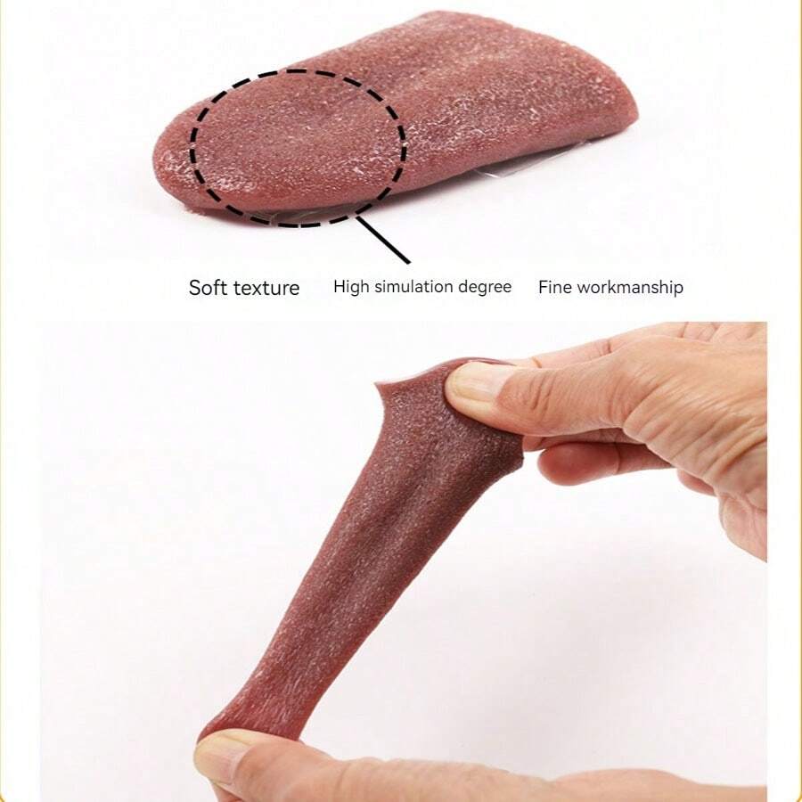 Stage Prop - Tongue Trick Set - Magic Props - Birthday Gift - Easter Gift - Holiday Gift - Perfect Gift - Presents - Multicolor - View 1