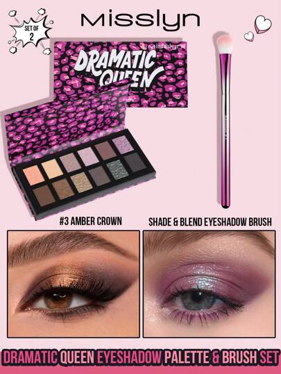  MISSLYN-戏剧女王眼影盘和刷子套装、12 色眼影、调色板、棕色眼影盘、戏剧眼影盘、眼影盘、眼影盘、圣诞节、Y2K、化妆派对、9 色眼影、哑光和闪光眼影、半哑光和闪光眼影、持久眼影托盘、花式颜色、咖啡美容、咖啡美容眼影
