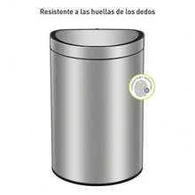 EKO Mirage Bote de basura 47L, bote de basura cocina, acero inoxidable, bote de basura inteligente, sensor automático, botes de basura, cierre suave, bote basura cocina - 1 - Ver 6