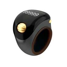 1 件极具吸引力的水平计数器刻度盘珠智能环多功能电子计数器 OLED 屏幕 - 彩色 - 查看 8