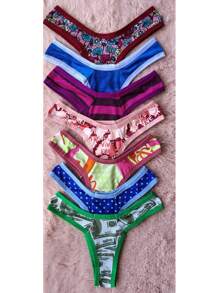 5 CALCINHAS ASA DELTA  ESTAMPADA CONFORTO CALCINHA BASICA  REF 3232 - Multicolorido - Visão 1