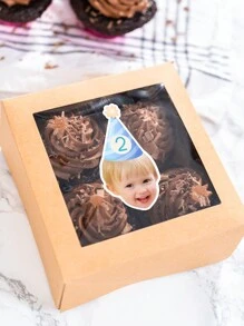 100 piezas de etiquetas autoadhesivas con código QR de corte a troquel personalizado, de tamaños múltiples de 8*4 cm, etiquetas adhesivas personalizadas con logotipo, pegatinas de vinilo personalizadas, etiquetas personalizadas, pegatinas de código QR personalizadas - 8*4cm - Ver 4