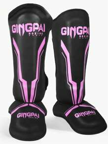 GINGPAI Muay Thai Fighting Leg Guards For Teenagers And Adults Professional Boxing Calf Guards With Back Of Feet Sanda Training Shin Guards Thickened Boxing Training Protective Gear Fighting Ankle Guards Shin Guards For Men And Women - Multicolor - View 21