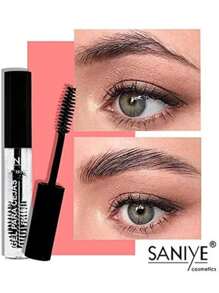 Gel Fijador de Cejas y Pestañas Saniye, Gel Para Peinar Cejas, Cejas Organicas, Sin Residuos Voluminiza, Ligera Y Suave, Larga Duración, Secado Rápido, Resistente al Agua Y Al Sudor. Gel Cejas Saniye - transparente - Ver 9