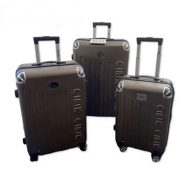 Conjunto de malas de viagem de 3 peças, mala leve de 20/24/28 polegadas com trava TSA, conjunto de malas de grande capacidade, conjunto de malas familiares à prova d'água para viagem, mala de viagem com 4 rodas giratórias 360, resistente, alça telescópica de alumínio.