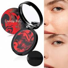 Set de regalo de maquillaje multifuncional con Imprimación para minimizar los poros, Polvo fijador de control de aceite, Polvo compacto translúcido, Acabado mate, para mujeres, con cobertura leve, adecuado para todos los tonos y tipos de piel
