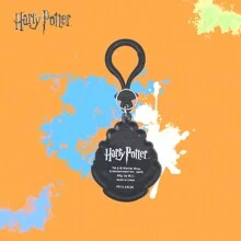 WB 1 件哈利波特官方授权 PVC 包夹钥匙扣衣服包背包帽子带翻领趣味收藏金属钥匙扣配件派对用品生日婚礼圣诞节动漫周边礼物