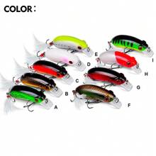 CISEA F2 Crank Fishing Lure Tungsten Jig Fishing Swivel Jig Top Water Lure Bait Soft Plastic - Multicolor - View 3
