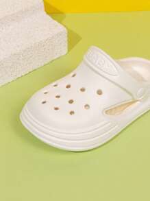 Cute Baby Plain Minimalist Style Summer Beach Sandals - White - View 8