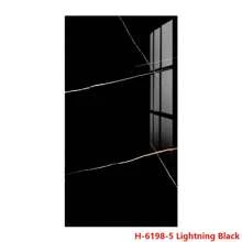 20PCS Self-Adhesive Black Marble PVC Cladding Wall Panels For Kitchen Bathroom Carnival Home Sticker - 彩色 - 查看 9