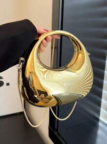 Nova bolsa feminina transversal de corrente da moda bolsa de jantar de acrílico colorido doce