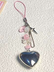 1 pieza Accesorio de cuerda colgante para teléfono con diseño romántico Y2K lindo para mujeres, compatible con estuche de teléfono y bolso