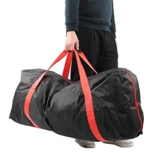 1 szt. 100L torba do przechowywania skutera elektrycznego, składana torba do noszenia w ręku ze wzmocnionym paskiem na ramię, wodoodporny zagęszczony materiał płócienny, duża torba podróżna, torba do załadunku, torba weekendowa, lekka torba podróżna do przechowywania, akcesoria do skutera M365, przenośny organizer, artykuły do załadunku i transportu, Ebag na kemping z noclegiem, podróże, dojazdy