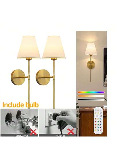 1P/ LED Nordic Wand Lamp Charge RGB Bulb /NO Removable Wireless Verlichting Bedroom Corridor Hallway Indoor Luminaire Bedside ative At The Entrance Of Ho Lights view 7