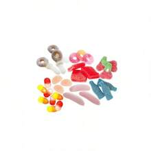 Bubs & Swedish Candy Sweet/Sour Mix 1/2 Lb - Black - View 3