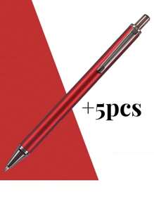 [Custom-Made] Provide 1 Pc High-Quality Custom-Made Metallic Twist-Action Ballpoint Pen, 0.5mm Tip, With 1pc Gift Box Pocket Clip - Smooth Writing, Refillable Medium Point, Elegant Gift Box, Personalized Business Gift - Unique, Thoughtful Gift Set For Colleagues, Friends, Family For Christmas, Father's Day, Thanksgiving, Valentine's Day, Mother's Day, Teacher's Day Back To School - Multicolor - View 20